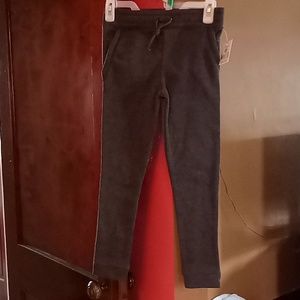 Children's sweatpants/joggers dark gray with pockets and tie string brand new